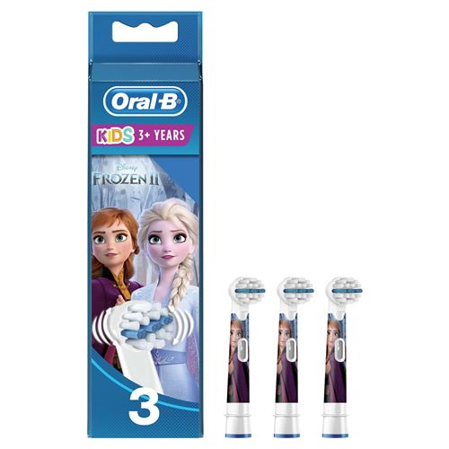 Pack de 3 Brossettes Oral B Kids Disney Frozen La Reine des Neiges 2