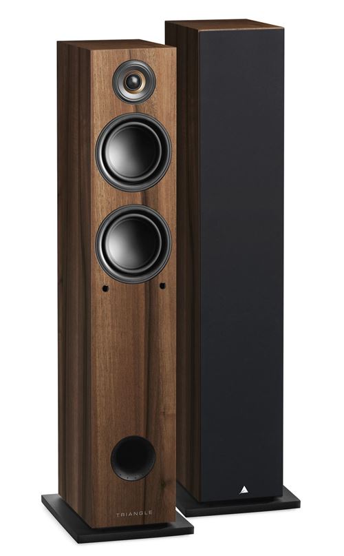 Enceintes connectées Hi Fi Triangle LN05A Châtaignier Vendues par paire - vue 1