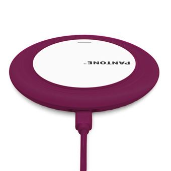 Chargeur pour téléphone mobile sans fil Balvi Pantone Violet