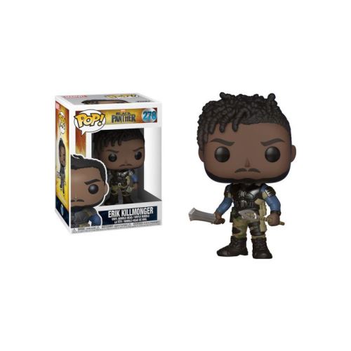Figurine Funko Pop Marvel Black Panther Erik Killmonger 10 cm