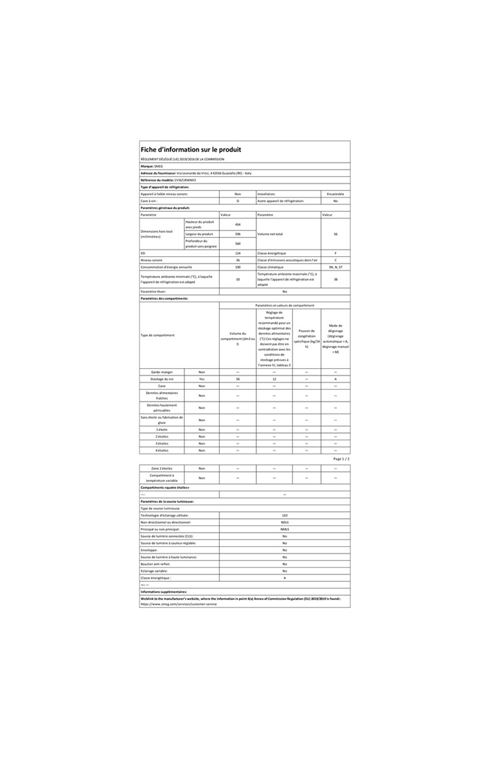 CAVE A VIN / ENCASTRABLE / VENTILÉ / 3 ETAGERES / FILTRE A CHARBON ACTIF / ALARME TEMPERATURE ET PORTE OUVERTE / 5-20°C / CLASSE A+
