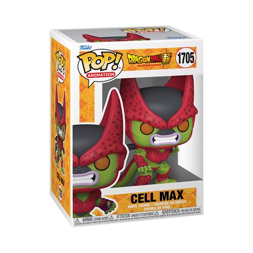Figurine en vinyle Funko Dragon Ball Super : Super Hero POP! Cell Max