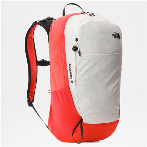 The North Face Outdoor Trail rugzak wit en rood