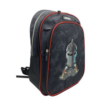 Sac à dos Fortnite 2 Compartiments Gris et Rouge