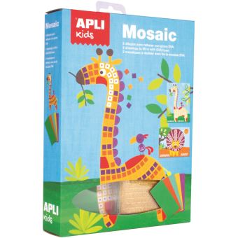 Kit Mosa Que Apli En Mousse Savane U Tableau Sable Paillettes Et Mosa Que Achat Prix Fnac