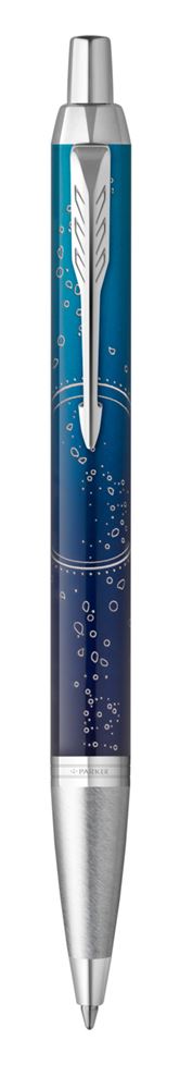 PARKER IM Premium Submerge Stylo bille Dégradé de bleu recharge bleue  pointe moyenne Coffret cadeau - La Poste