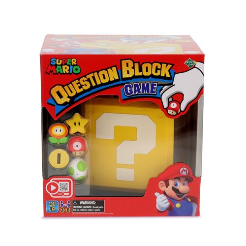 Jeu d’ambiance Epoch d'Enfance Super Mario Question Block Game
