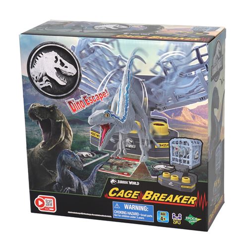 Epoch D'enfance Multicolore Jeu D’ambiance Jurassic World Cage Breaker
