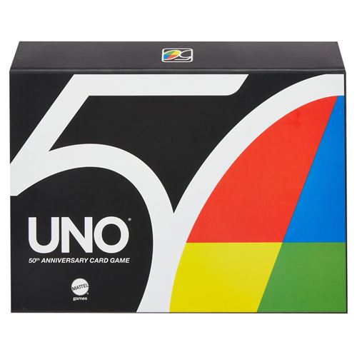 Jeu de cartes Mattel Uno 50ème Premium