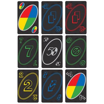 Jeu de cartes Mattel Uno 50ème Premium