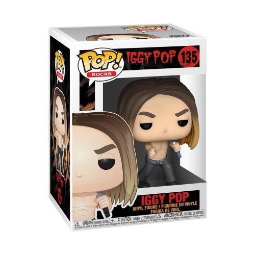 Figurine Funko Pop Rocks Iggy Pop État correct - Funko reconditionné disponible sur Fnac