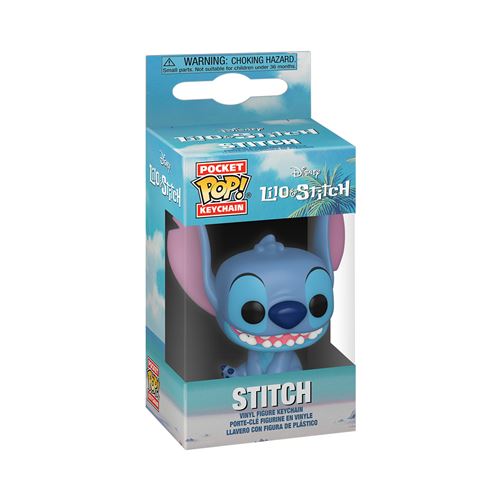 Figurine Funko Pop Keychain porte clé Lilo and Stitch Stitch