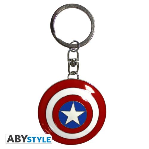 Porte-clés 3D ABYstyle Marvel Bouclier de Captain America