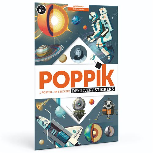 Jeu créatif Poppik Discovery Sticker L'Astronomie