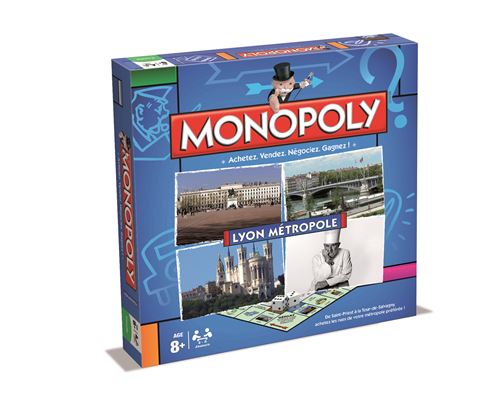 Monopoly Métropole de Lyon 2015 Winning Moves