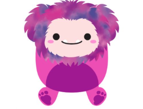Peluche Squishmallows Medium Plush Woxie Bigfoot