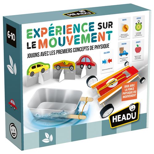 Jeu éducatif Headu Expérience sur le Mouvement