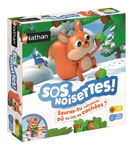 Jeu de société Nathan SOS Noisettes