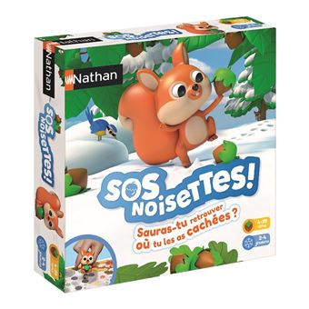 Jeu de société Nathan SOS Noisettes