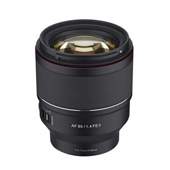 Objectif hybride Samyang AF 85mm f/1.4 II noir pour Sony FE