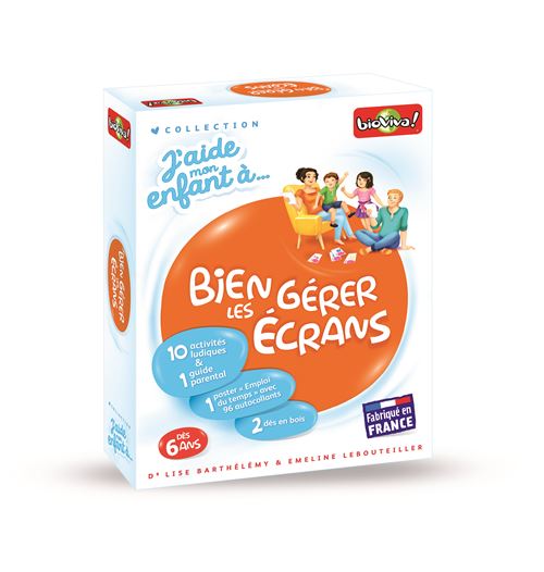 Jeu éducatif Bioviva J'aide mon enfant à ... Bien gérer les écrans