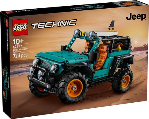 LEGO Technic SUV Jeep Wrangler Rubicon 42227 - vue 3