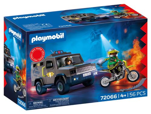 Playmobil Policiers 72066 Véhicule d'intervention SWAT Promo Pack - vue 5
