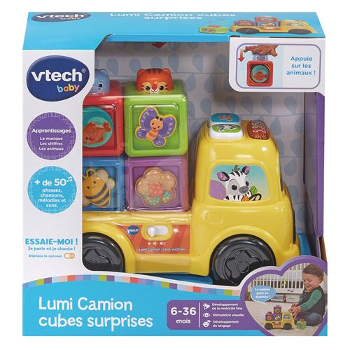 Cubes Vtech Baby Lumi Camion Cubes Surprises