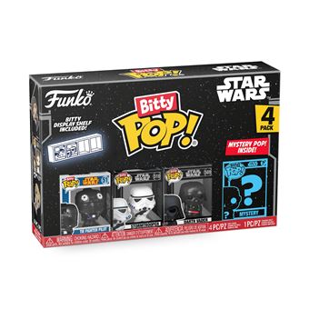 Pack de 4 figurines Funko Bitty Pop Star Wars Darth Vader