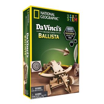 Jeu National Geographic Les inventions De Vinci la Baliste