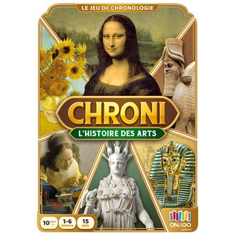 Jeu éducatif On the go editions Chroni L'Histoire des Arts