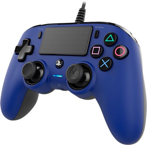 Manette Filaire Nacon Bleue Pour Ps4 Manette Achat Prix Fnac