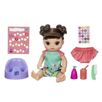 Poupee Baby Alive Va sur le pot Brunette Poupee Achat prix fnac