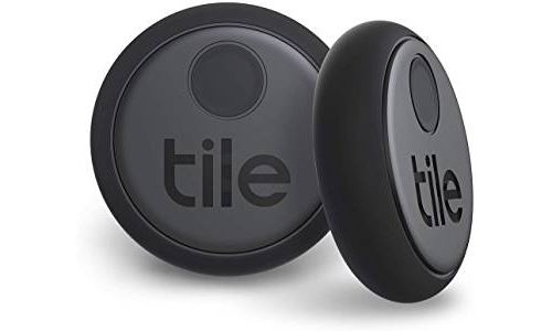 Tile Sticker (X2) Key Holder zwart