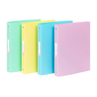 Classeur souple en polypropylène, A4, dos 3,5 cm, 4 anneaux MULTICO VIQUEL