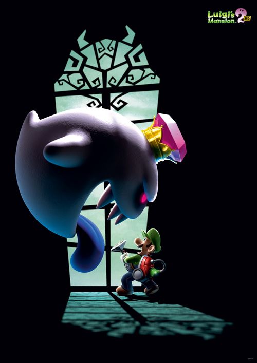 Poster A2 Luigi s Mansion 2 HD Nintendo Switch