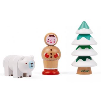 Jeu d'éveil Janod J'apprends à visser Arctique - 1