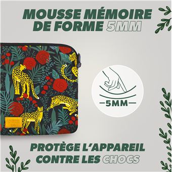 Housse T'nB Exclusiv' Savanna pour PC Portable de 13" à 14"