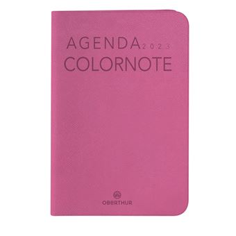 AGENDA 2023 SEMAINIER 15 COLORNOTE FUCHSIA