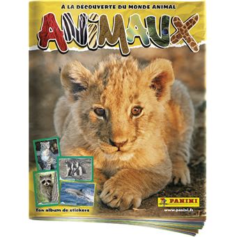 Animaux 2019 - Lot d'un album vide et 50 pochettes scellées - Panini