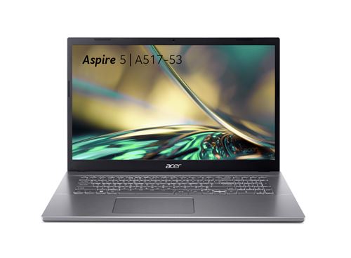 Pc Portable Acer Aspire A517-53-760K 17,3" Intel® Core™ I7 16 Go Ram 512 Go Ssd Gris