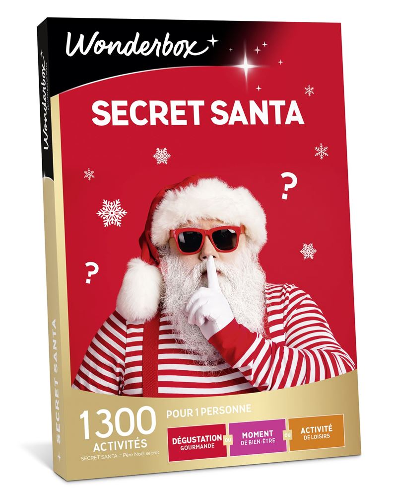 Coffret cadeau Wonderbox Secret Santa - Coffret cadeau - Achat
