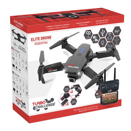 Véhicule télécommandé Turbo Challenge Drone Elite Essential - vue 1
