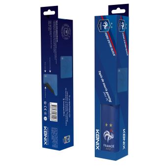 Tapis Konix Officiel FFF Bleu pour souris gaming