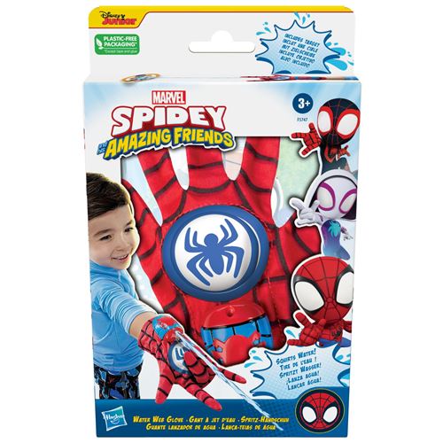Figurine Spidey And His Amazing Friends Marvel Gant à jet d'eau