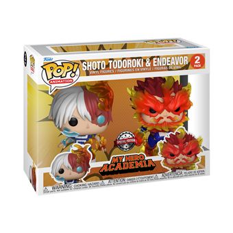 Pack Figurines Funko Pop Animation My Hero Academia 2 Shoto Todoroki and Endeavor - 1