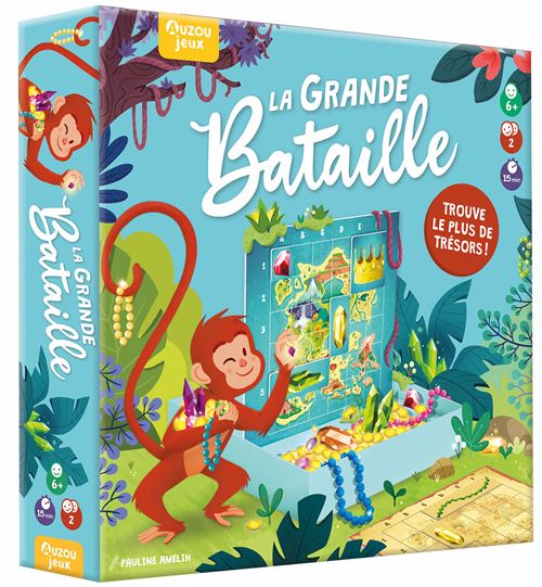 Boite de Jeu de stratégie Auzou La Grande Bataille
