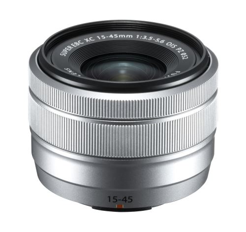 Objectif Hybride Fujifilm XC 15-45 mm f/3.5-5.6 OIS PZ Argent