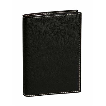 Agenda scolaire semainier Quo Vadis Collection Club Septembre 2026 à Septembre 2027 10 x 15 cm Noir - 1