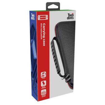 Etui rigide avec poche interne Two Dots Noir pour Nintendo Switch